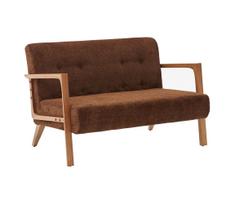 Dvivietė sofa TUMI, ruda