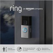 Sertifikuotas atnaujintas "Ring Battery Video Doorbell Pro" | Belaidė vaizdo durų apsaugos kamera su vaizdu nuo galvos iki kojų, 3D judesio aptikimu, spalvotu naktiniu matymu, "Wifi", 30 dienų nemokama "Ring Home" bandomoji versija
