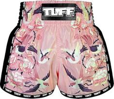 Tuff Sportas Retro Muay Thai šortai Boksininkų šortai Klasikiniai ploni tinkami MMA kikbokso treniruočių komplektas Aprangos mokymas