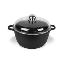Maestro MR-4628C Puodas su dangčiu 28 cm 5,8 l Juodas