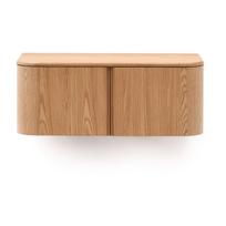 Natūralios spalvos pakabinama spintelė po kriaukle iš uosio 90x35 cm Salaya – Kave Home