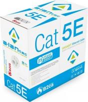 Alantec KIU5LSOH305B networking cable Grey 305 m Cat5e U/UTP LSOH