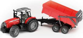 Bruder - Massey Ferguson 7480 with tipping trailer (02045)