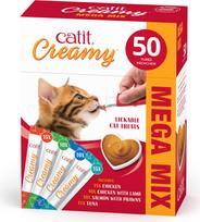 Catit - Catit Creamy Premium Treat for Cats - Chicken - Multi Pack (50x10g)