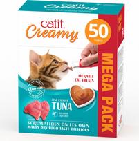 Catit - Catit Creamy Premium Treat for Cats - Tuna - Mega Pack (50x10g)
