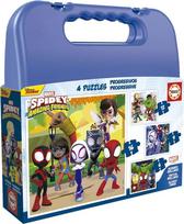 Educa - Puzzle -6-9-12-16 Spidey & His Amazing Friends (80-19580)