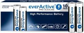 Everactive BATTERIES LR03/AAA PRO ALKALINE SHRINK 10 PCS