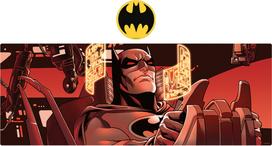Fanatik DC Batman Desk Pad & Coaster Set