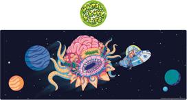 Fanatik Rick & Morty Desk Pad & Coaster Set