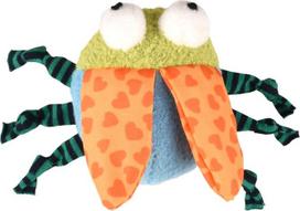Flamingo - cat toy with catnip  Yowly Beetle - (540058513378)