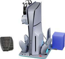 Imp Tech - DLX+LED Multi Function Charge and Cool Stand - 30th Anniversary Limited Edition - Grey