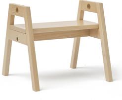 Kids Concept - Adjustable Stool SAGA Blonde - Natur - 30x30x32 cm