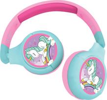 Lexibook - Unicorn - 2 in 1 Bluetooth® foldable Headphones (HPBT010UNI)