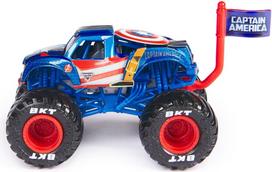 Monster Jam - 1:64 Marvel Single-Captain America (6071333)