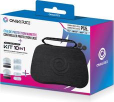 Oniverse Controller Case With 10 Accessories 4 Rings + 6 Silicon Cap - Grey