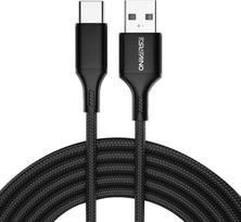 Oniverse Usb-A To Usb-C Charge Cable, 3 M - Black