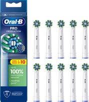 Oral B - Oral-B Pro Cross Action Toothbrush Heads - White - 10 Counts