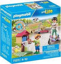 Playmobil Figure set My Life 71511 Book exchange