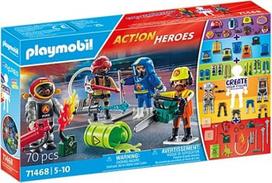 Playmobil Figures set Action Heroes 71468 My Figures: Fire Rescue
