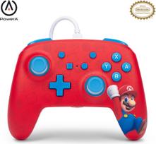 Powera NSW ENH Wired Controller - WOO HOO MARIO /Nintendo Switch