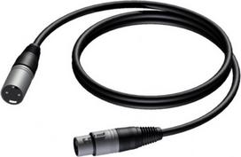 Procab CABLE XLR MALE-XLR FEMALE 5 M