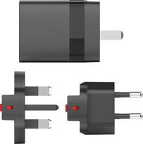 Speedlink - Travel Charger USB-A & USB-C 15W for US-UK-EU, black