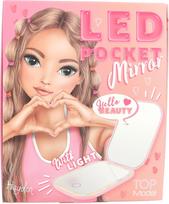 Topmodel - Foldable Pocket Mirror with LED - pink