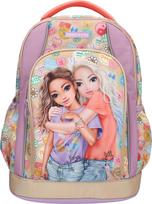 Topmodel - School Backpack GIRL POWER - Beige, Lilac, and Coral (413285)