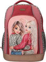 Topmodel - School Backpack LEOHEART - Pink, Berry Red, Brown