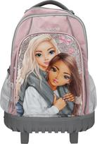 Topmodel - School Backpack Trolley MY BFF - Pink-Grey  (413317)