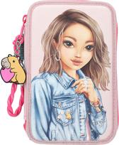 Topmodel - Triple Pencil Case Capybara - Rose
