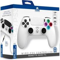 Trade Invaders Wireless Controller for PS4 with 3,5mm jack slot - LED - White