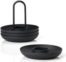Zone Denmark - Singles Egg Cups With Holder - Black (332021)