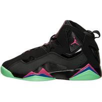 Jordan Air 7 True Flight Madingi Universalūs Patvarūs Aukštakulniai Vaikams Krepšinio Batai Vaikams Sportbačiai Juodi 342774-039 38