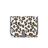 CPC Nešiojamas Vandeniui Atsparus Vystymo Kilimėlis Kelionėms – Lengvai Valomas, Sulankstomas, PEVA Audinys One Size leopardo rašto spalva