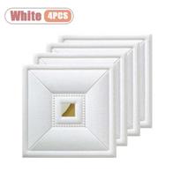4-24 vnt. 30x30cm lipnūs sienų lipdukai 3D minkšti sienų lipdukai DIY miegamojo svetainės fonas namų dekoras sienų dekoravimas gray