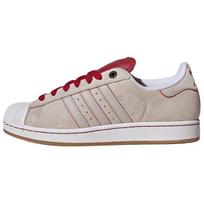 Adidas Originals Superstar 2 Comfortable Thin Sole Durable Low-Top Skate Shoes Unisex Sneakers Pink JI0133 40