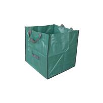 Mėlynas kvadratinis pintas sodo šiukšlių maišas - Lapų rinkimo įrankis 50x50x50 cm žalia-juoda spalva
