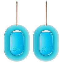 Godrej aer O Hanging Car Air Freshener Gel Pack of 2 – Cool Aqua Scent Long-Lasting Spill-Proof Car Fragrance 7.5g