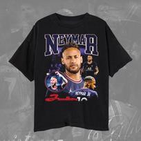 Vasara Nauji Vyriški Vintažiniai Brazilijos NEYMAR JR Marškinėliai Kaos Bola Vintažinio Skalbimo Neymar Unisex Marškinėliai Mada Trumpomis Rankovėmis Viršus S