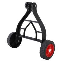 String Trimmer Wheel Attachment Mower Auxiliary Wheel Push Behind Weed Trimmer Adjustable Support Wheels for Grass