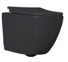 Klozetas pakabinamas FOCUS NERO 391C RIMLESS