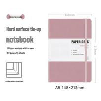 PAPERIDEAS A5 languotas kietas viršelis PU odos užrašinė Blank Pages