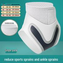 Anti-Sprain Ankle & Wrist Compression Support for Injury Recovery in Football, Running & Hiking XL Left (41-46) šviesiai pilka spalva