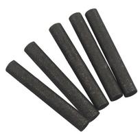 5 vnt grafito elektrodo cilindro strypas, greitas laidumas didelio tankio mokomoji priemonė Mokslinis švietimas grafito laidus strypas metalurgijai 5pcs