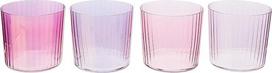 LSA Gems Tumbler stiklinė, rožinė, 8 cm, 4