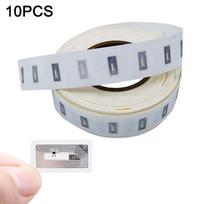 10 vnt. NFC lustukas Ntag213 lipdukas 11x21MM šlapias įdėklas 13,56 MHz elektroninė etiketė apsaugos nuo padirbinėjimo etiketė patvarūs klijai lengva white