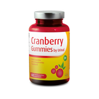 URINAL CRANBERRY GUMMIES, 60 guminukų