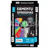 Kortelių žaidimas „Elementų sprogimas“, lietuvių kalba