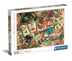Puzzle 500 elements High Quality, The Butterfly Collector